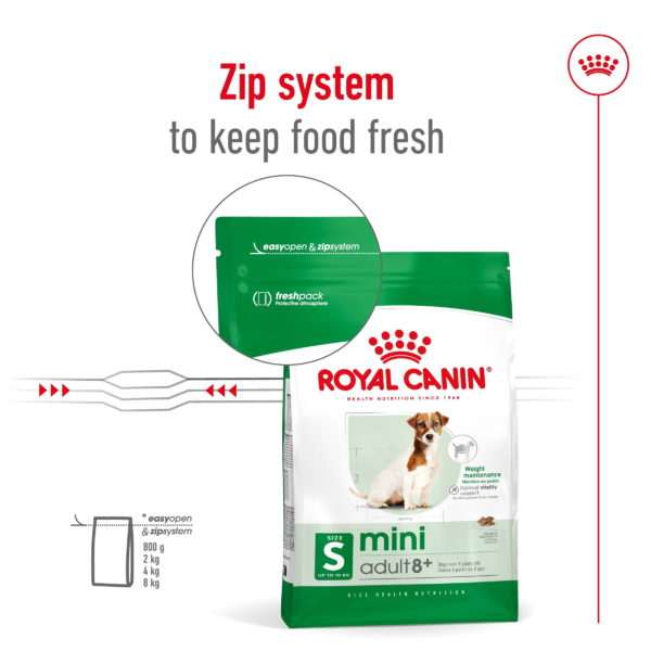 Royal Canin Dog Mini Adult 8+ - Image 4