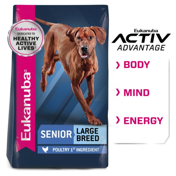 Eukanuba Large Breed Mature & Senior Dry Dog Food 14kg - Image 2