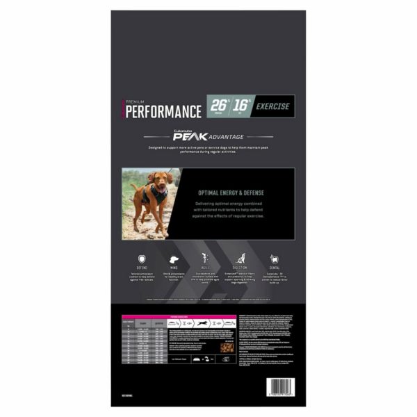 Eukanuba Premium Performance Exercise Dry Dog Food 26/16 15kg - Image 10