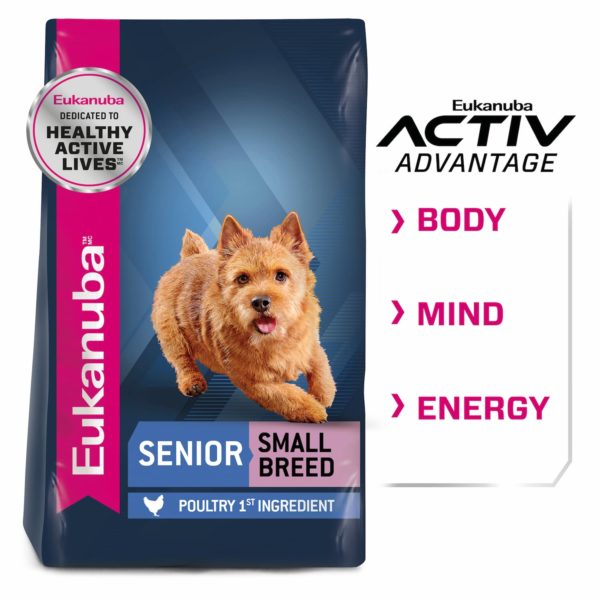 Eukanuba Canine Small Breed Mature & Senior Dry Dog Food - Image 2