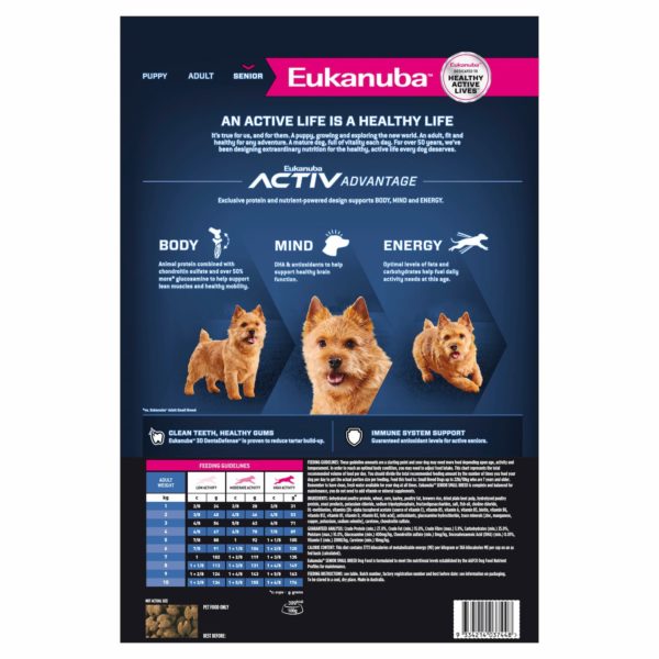 Eukanuba Canine Small Breed Mature & Senior Dry Dog Food - Image 12