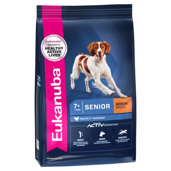 Eukanuba Medium Breed Mature & Senior Dry Dog Food