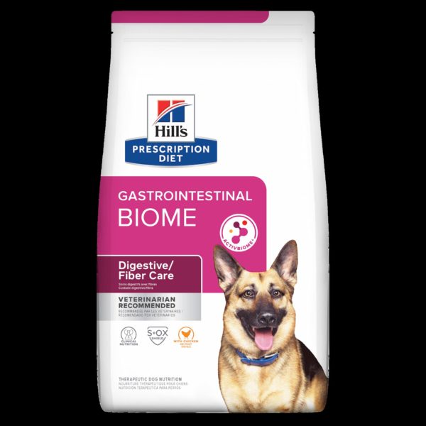 Hill's Prescription Diet Gastrointestinal Biome Digestive/Fibre Care Dry Dog Food