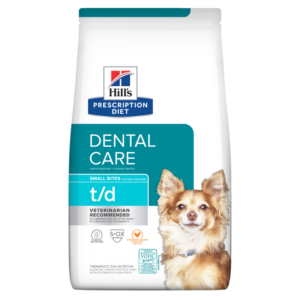 Hill’s Prescription Diet t/d Small Bites Dental Care Dry Dog Food
