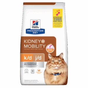 Hill's Prescription Diet k/d j/d Kidney + Mobility Dry Cat Food