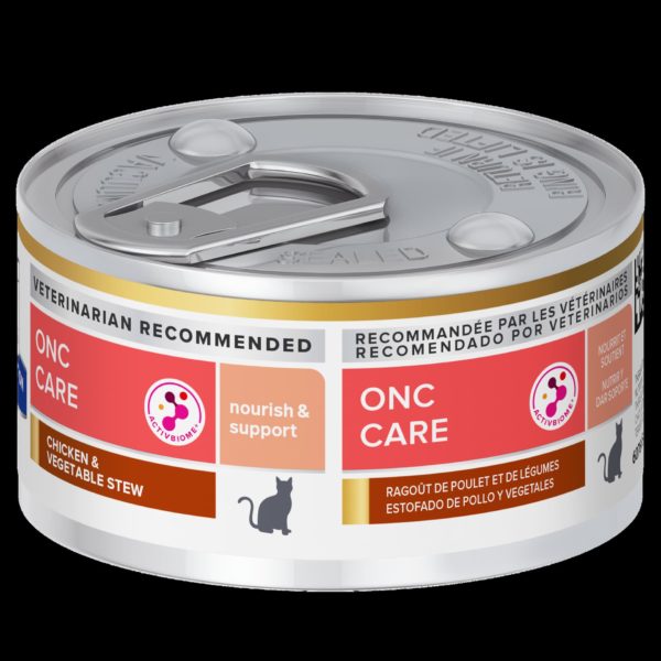 Hill's Prescription Diet ONC Care Cat Chicken & Vegetable Stew 24x82g