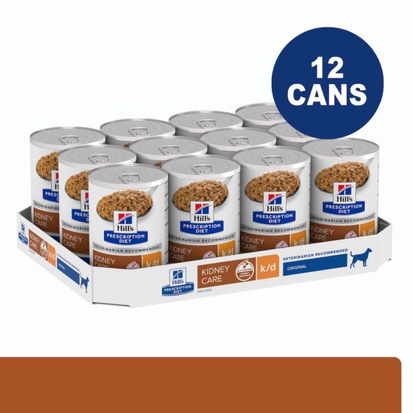 Hill's Prescription Diet k/d Kidney Care Canned Wet Dog Food - Image 3