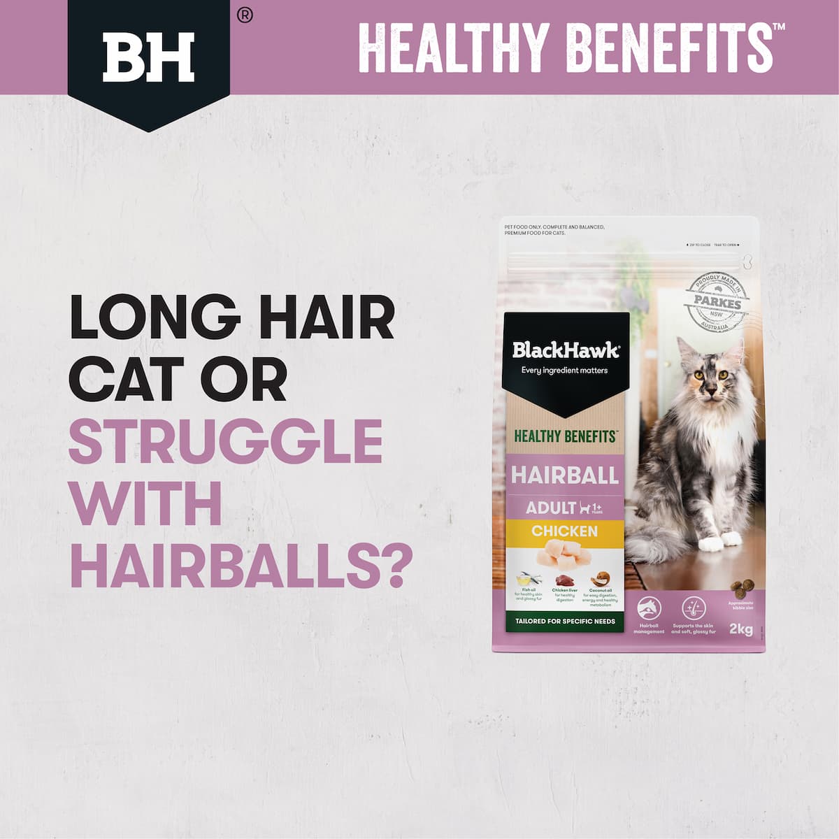 Black Hawk Healthy Benefits Cat Hairball Chicken - Image 12