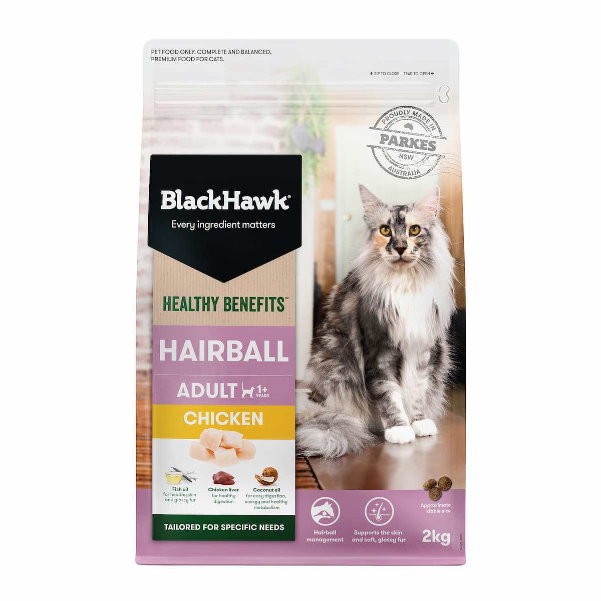 Black Hawk Healthy Benefits Cat Hairball Chicken - Image 11