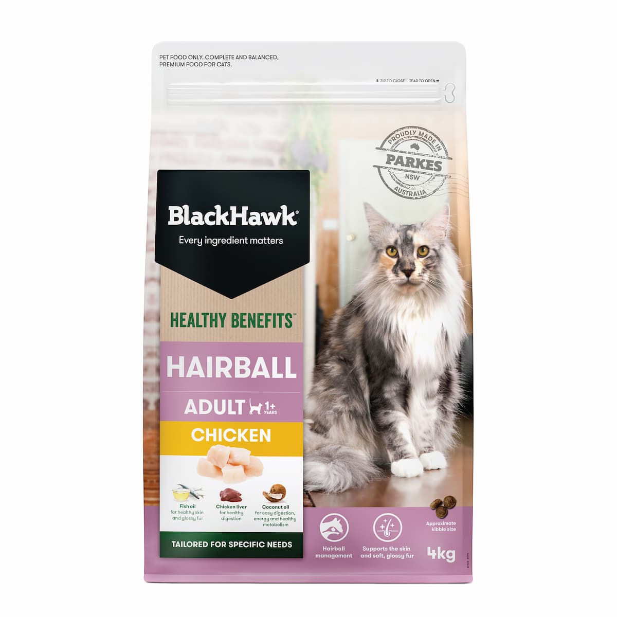 Black Hawk Healthy Benefits Cat Hairball Chicken - Image 10