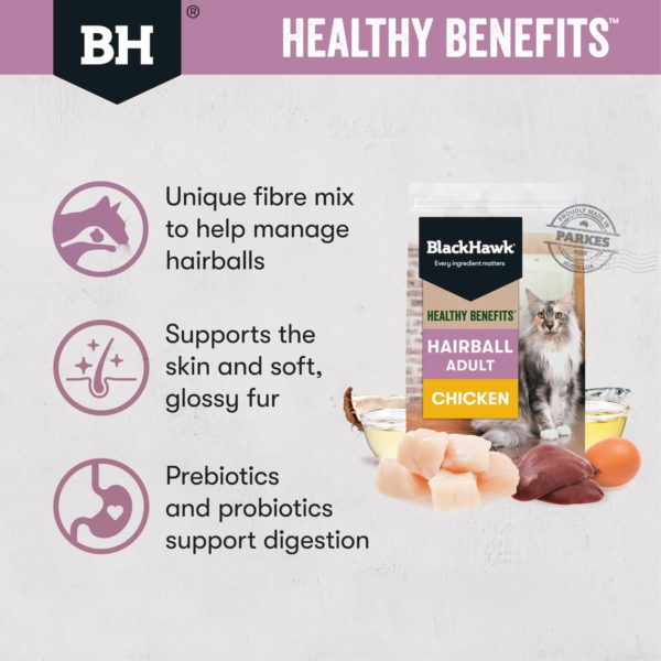 Black Hawk Healthy Benefits Cat Hairball Chicken - Image 8