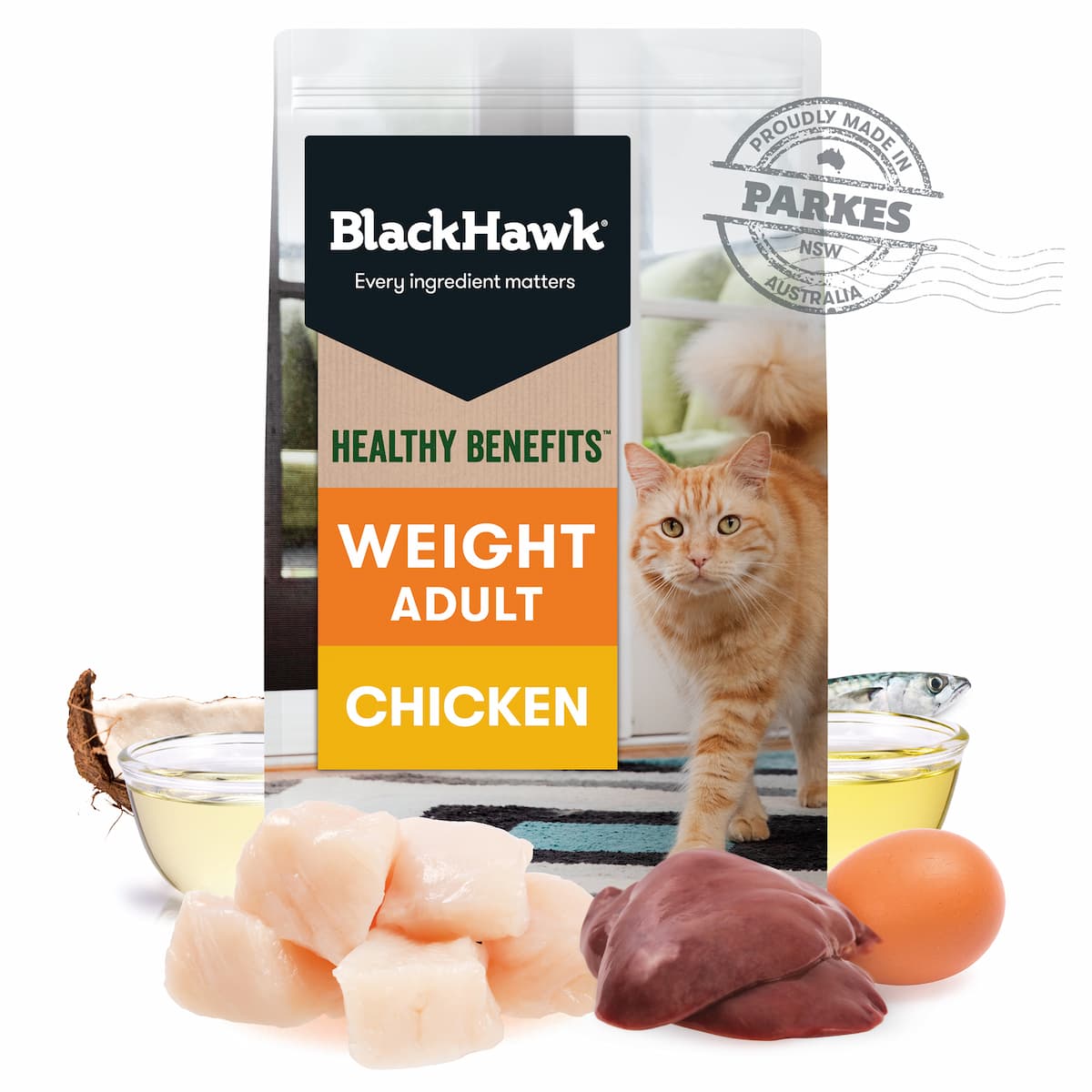Black Hawk Healthy Benefits Cat Weight Chicken