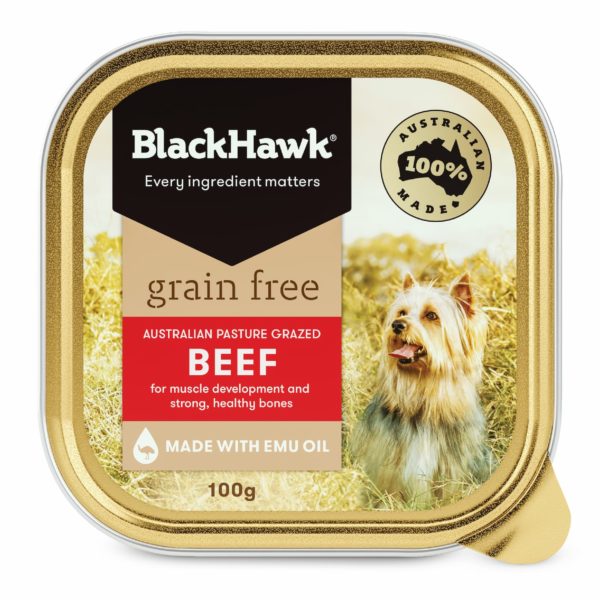 Black Hawk Dog Grain Free Beef 100g - Image 9