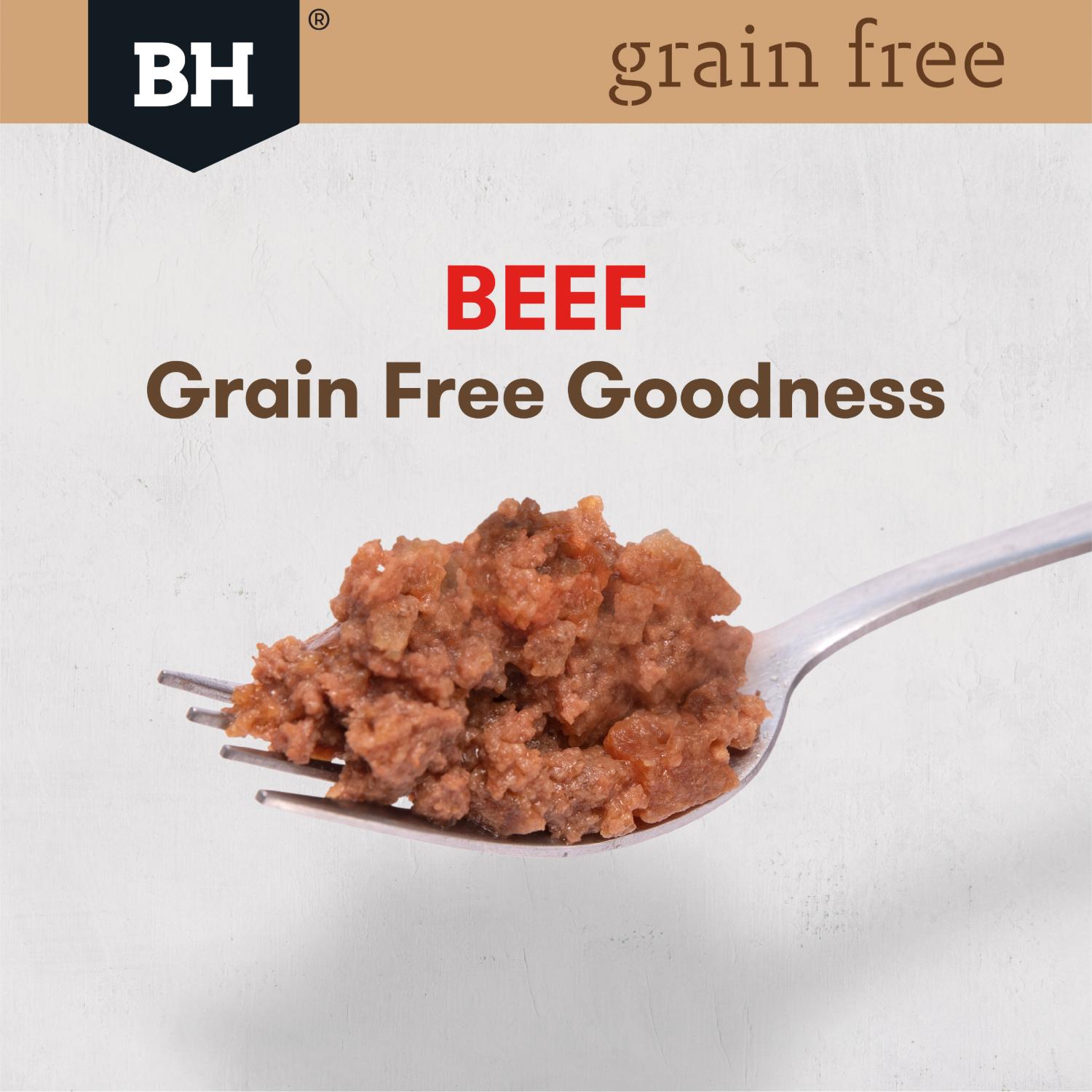 Black Hawk Grain Free Beef Dog Can 100g - Image 5