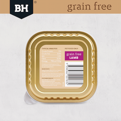 Black Hawk Grain Free Adult Lamb Tinned Wet Dog Food 100g - Image 8