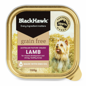 Black Hawk Grain Free Adult Lamb Tinned Wet Dog Food 100g