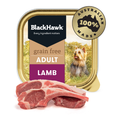 Black Hawk Grain Free Adult Lamb Tinned Wet Dog Food 100g - Image 6