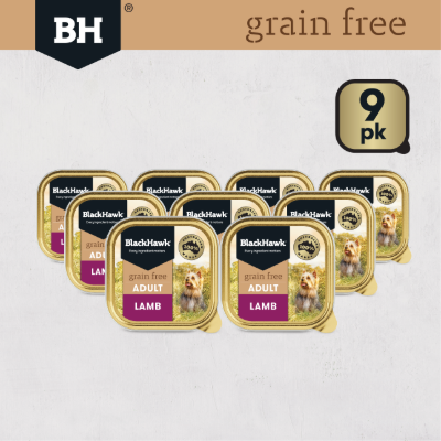 Black Hawk Grain Free Adult Lamb Tinned Wet Dog Food 100g - Image 3