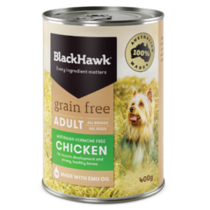 Black Hawk Chicken Grain Free Dog Can 400g