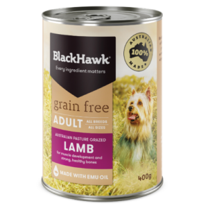 Black Hawk Grain Free Adult Lamb Canned Wet Dog Food 400g