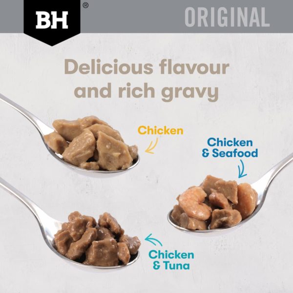 Black Hawk Original Cat Food Variety Pack in Gravy 85g - Image 12
