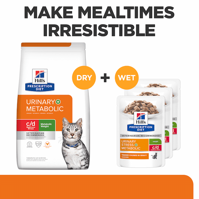 Hill's Prescription Diet c/d Urinary Stress + Metabolic Wet Cat Food - Image 3