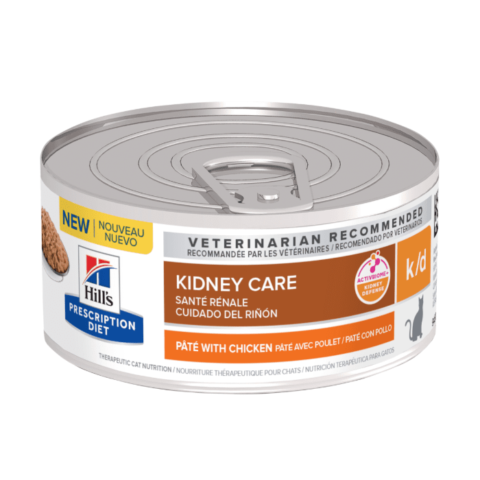 Hill's Prescription Diet k/d Kidney Care Pate with Chicken Wet Cat Food