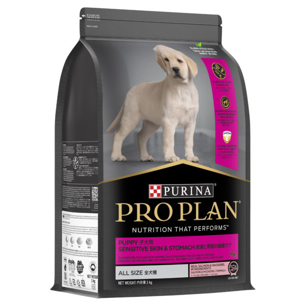 PRO PLAN? Sensitive Skin and Stomach  Dry Dog Food  Puppy  Salmon and Mackerel