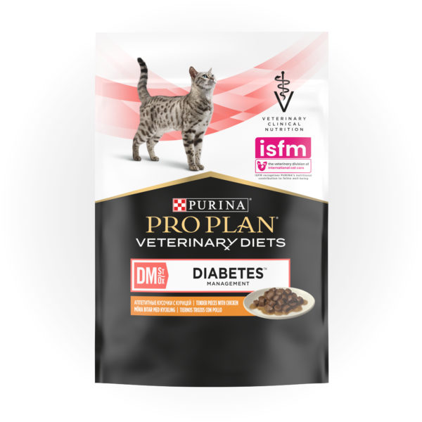 PRO PLAN Veterinary Diets FELINE DM CiG Chicken 10x85g