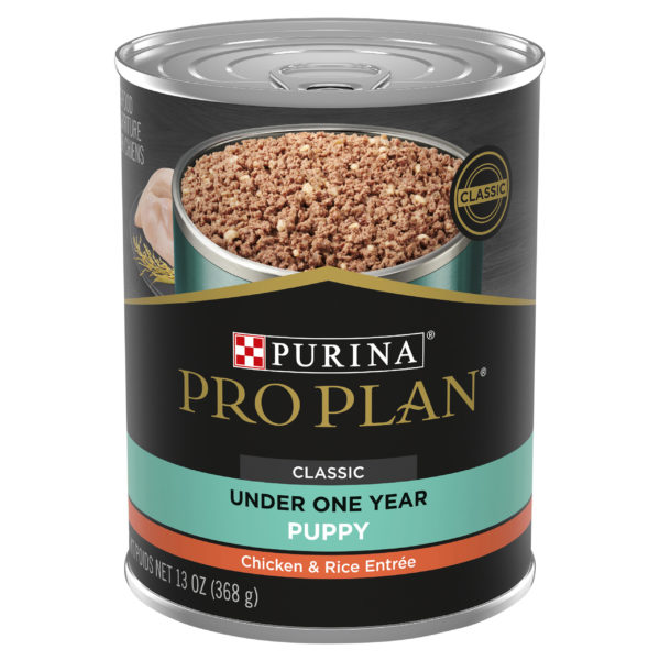 PURINA PRO PLAN Puppy Chicken & Rice Entr?e Wet Food 368g