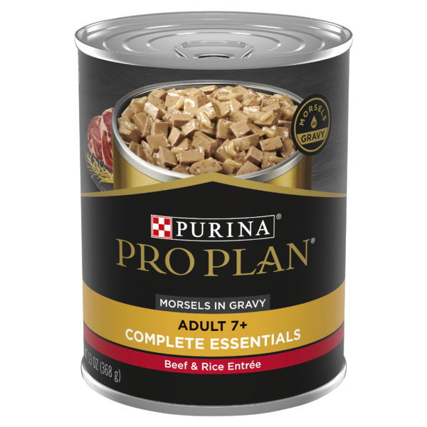 PURINA PRO PLAN Senior Beef & Rice Entr?e Wet Food 368g