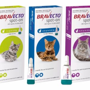 Bravecto Spot On Flea Treatment For Cats