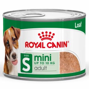 ROYAL CANIN Mini Adult Loaf Dog Food Can (12x195g)