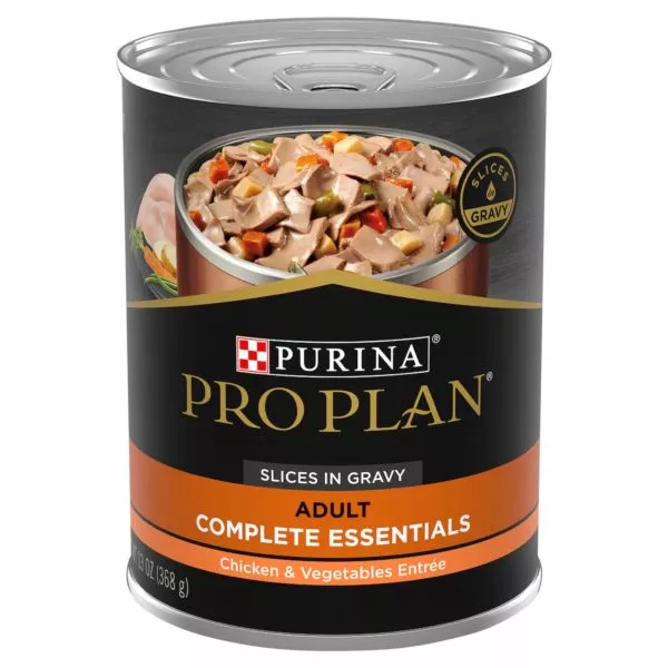 Pro Plan®  Adult Dog Chicken & Vegetable Entée Wet Food 368g
